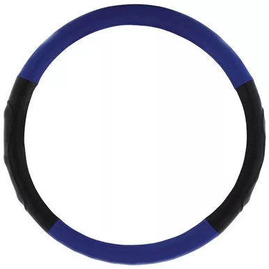 18 Inch Duo Tone Engineered Leather Steering Wheel Cover