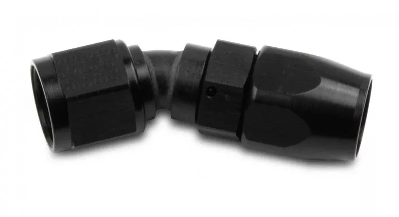 Earl's Swivel-Seal 30 Degree Hose End -8 AN Hose to -8 AN Female - Black