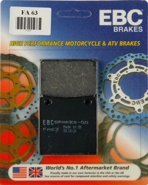 EBC BRAKE PADS FA63